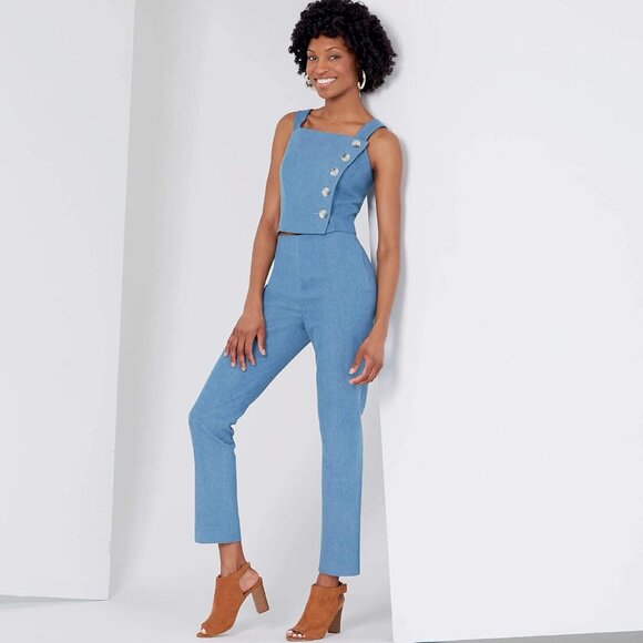 New Look Sewing Pattern N6627 Pants Top Skirt Misses Size 8-20 Easy to Sew - Picture 5 of 5